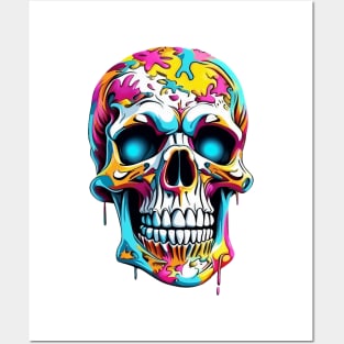 skull art design Posters and Art